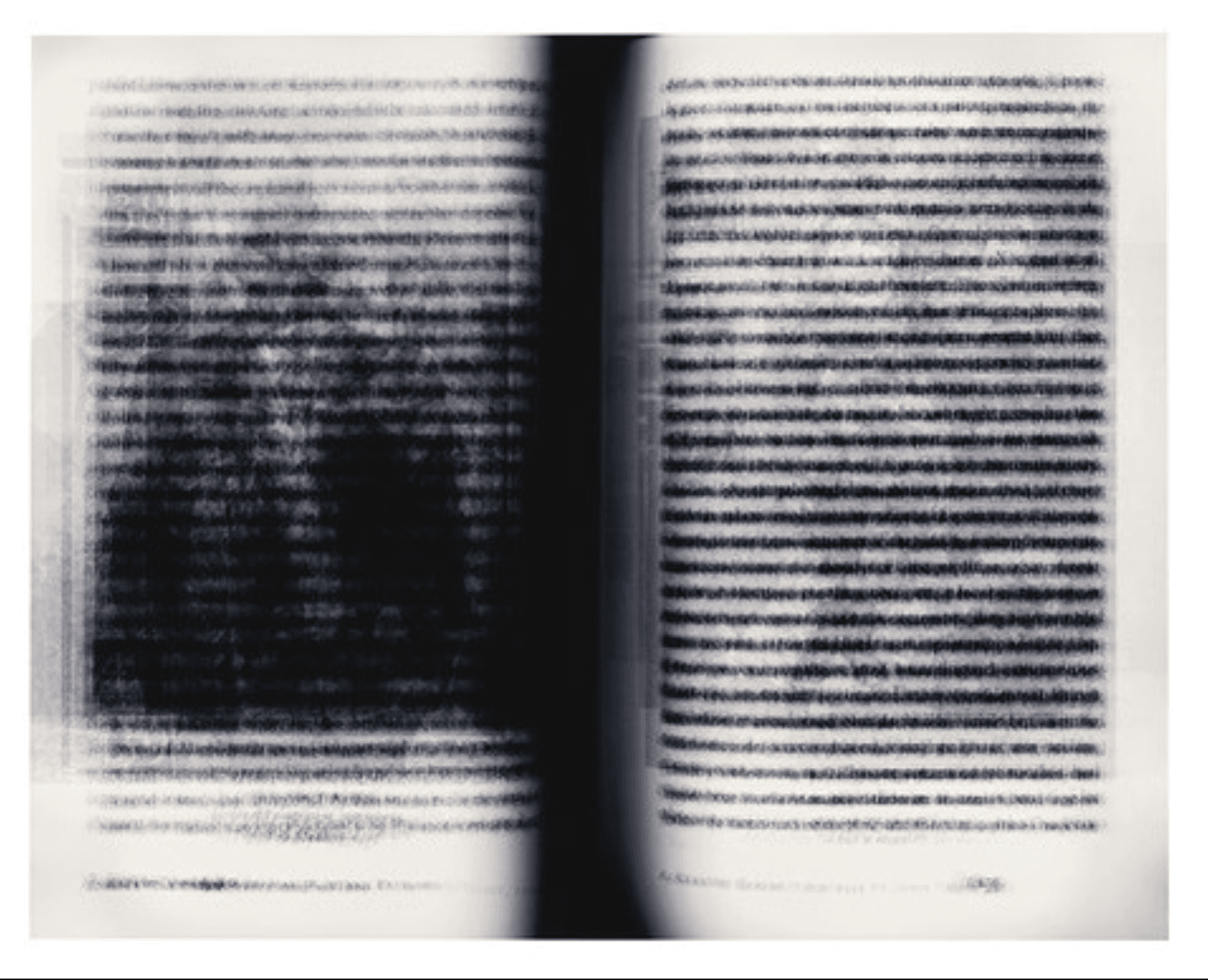 Idris Khan, Every page of Roland Barthes Camera Lucida, 2004